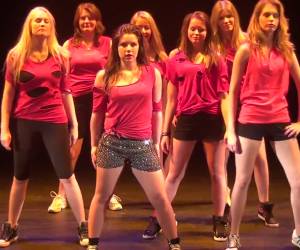 Karlijn Verhagen dancing