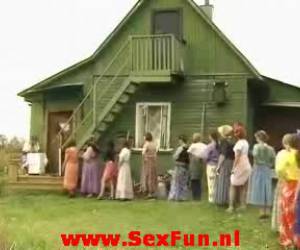 kobieta go na dwa męskie dziwki