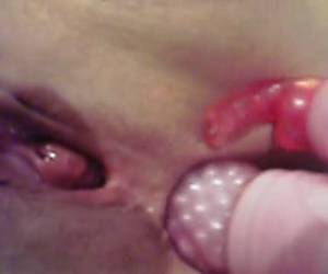 dildo w jej otwór tyłek