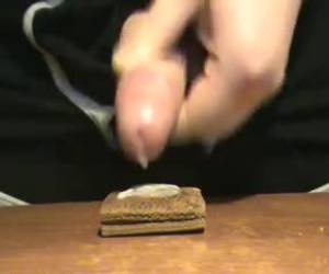 A la rica galleta de choco con leche