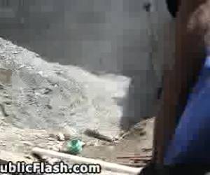 Exhibicionismo al pié de la obra