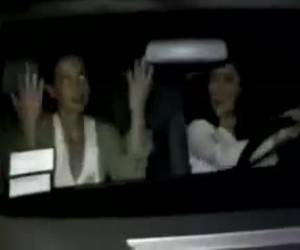 Salma Hayek y su amiga tetas fuera